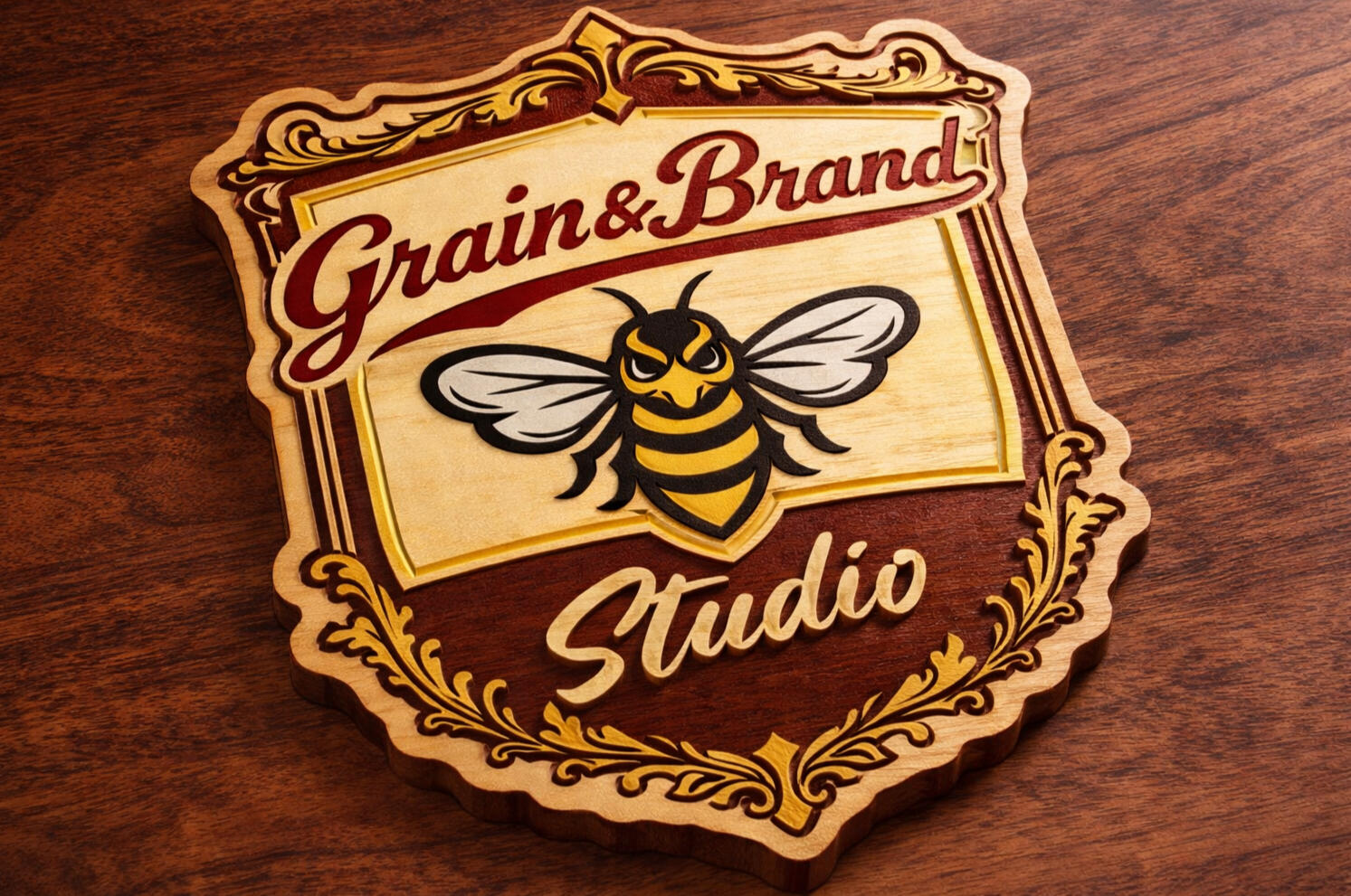 Grain and Brand Sign